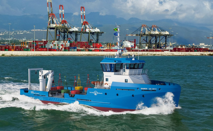 Damen signs with Port Authority of Jamaica for Utility Vessel 3911