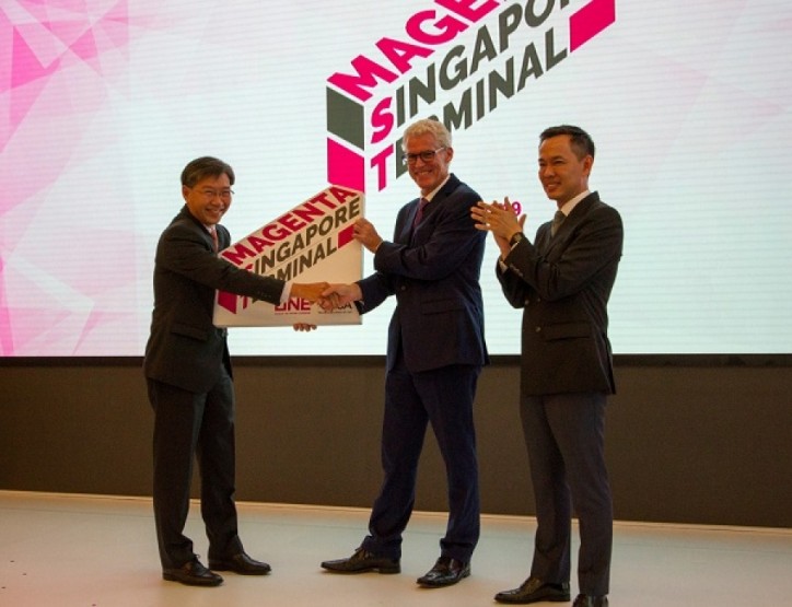 ONE Inaugurates Joint Venture Magenta Singapore Terminal with PSA Singapore