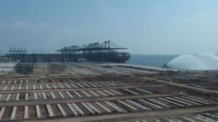 Singapore Container Terminal expands, ready for world’s mega-ships