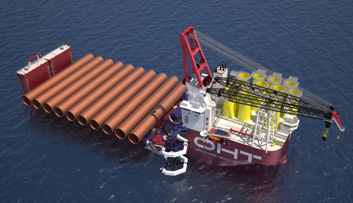 Ulstein redefines heavy lifting - OHT sets new benchmark in offshore heavy transport and installation