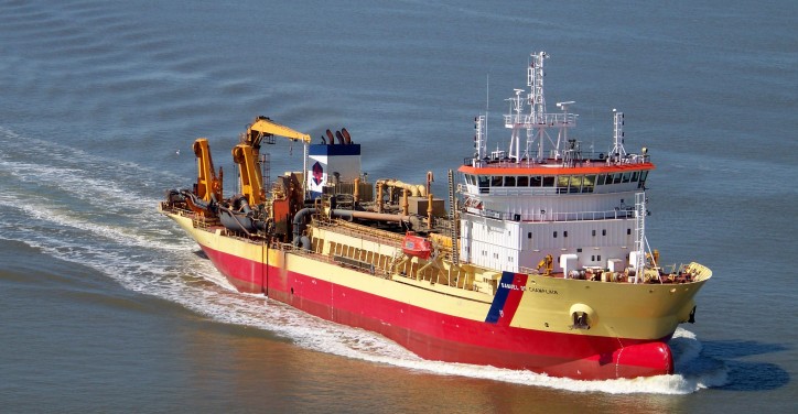 Alewijnse Marine begins ground-breaking electrical conversion on board TSHD Samuel de Champlain