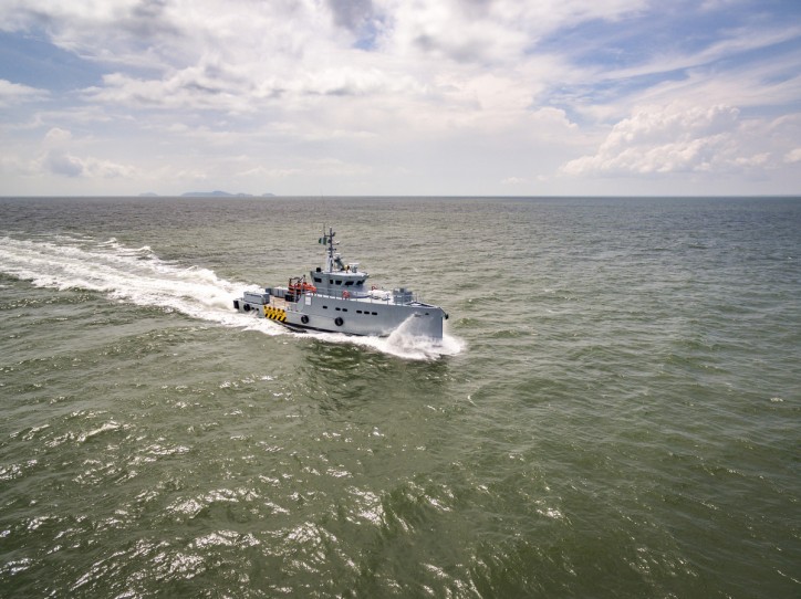 Homeland Integrated Offshore Services of Nigeria adds to its fleet of Damen 3307 Patrol Vessels