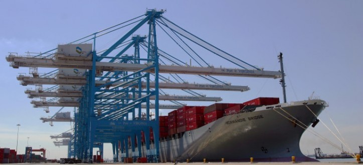 Container Volumes At Ports of Virginia Up 9% in March; Planning Underway for Arrival of 13,000-TEU Vessel