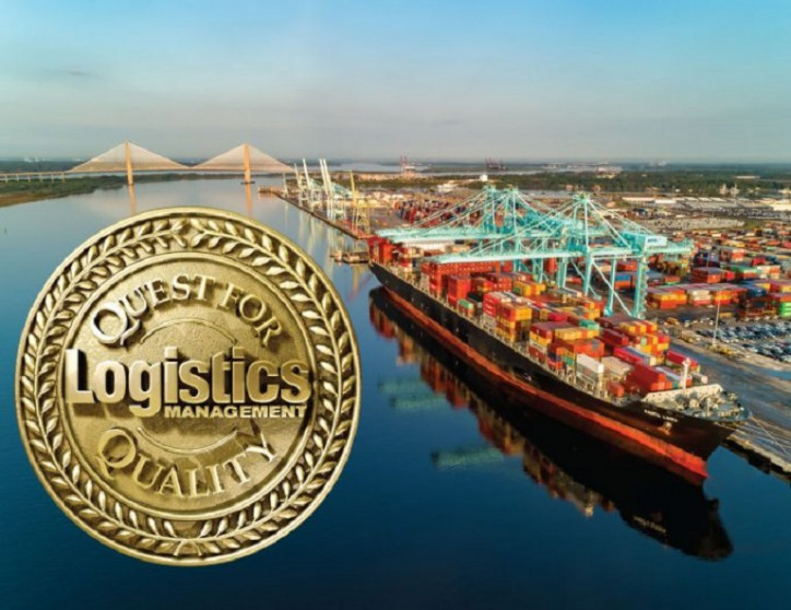 JAXPORT voted No. 1 in the nation for service excellence