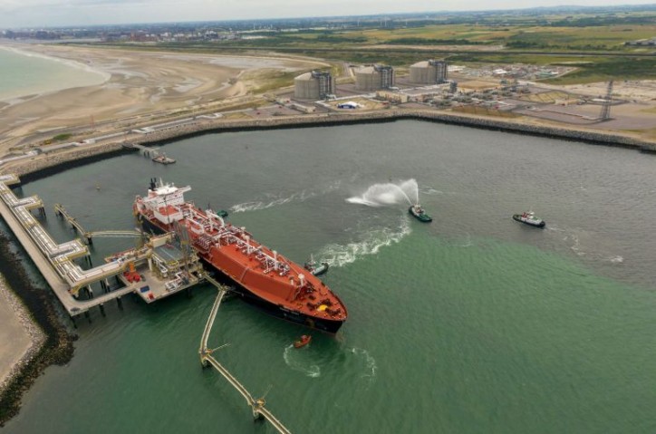 Commercial commissioning of the Dunkirk regasification terminal