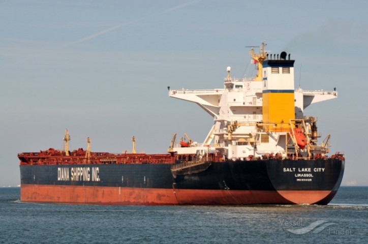 Diana Shipping signs time charter contract for mv Salt Lake City with Cargill