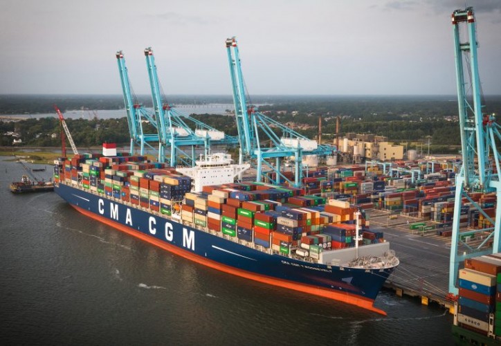 Biggest vessel to call U.S. East Coast comes to Virginia first