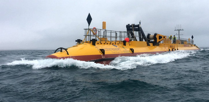 Scotland funds world’s most powerful floating tidal turbine