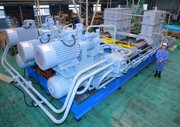 MHI-MME Delivers World's largest-sized Electro-Hydraulic Steering Gear To Be Installed in 20,000TEUs boxship