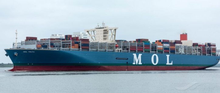 Containership MOL Truth Earned 'Ship of the Year 2017'