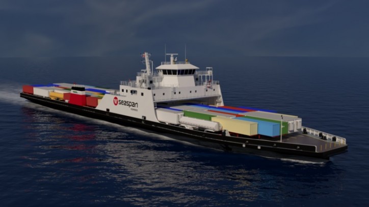 Two new LNG-Hybrid vessels to join Seaspan Ferries fleet