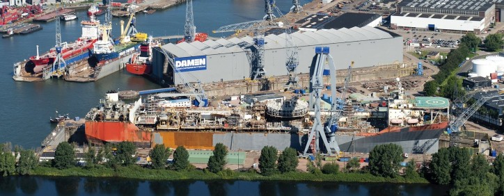 Changing market situations force Damen Shiprepair & Conversion to review strategy