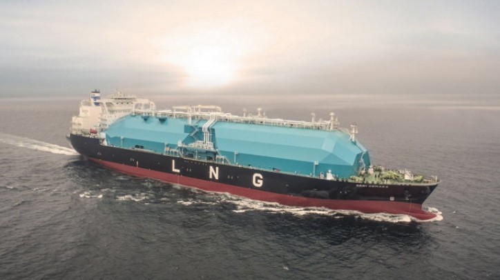 The port of Prigorodnoye welcomes a new LNG carrier