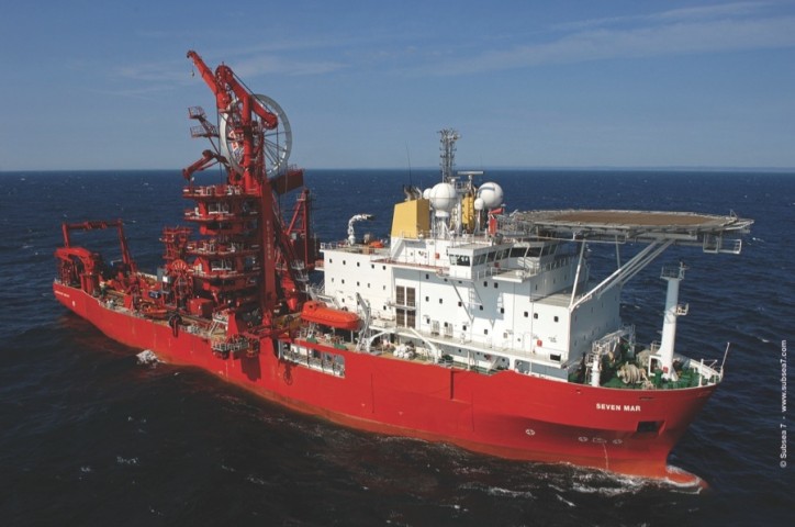 Subsea 7 announced vessel substitution, offshore Brazil 