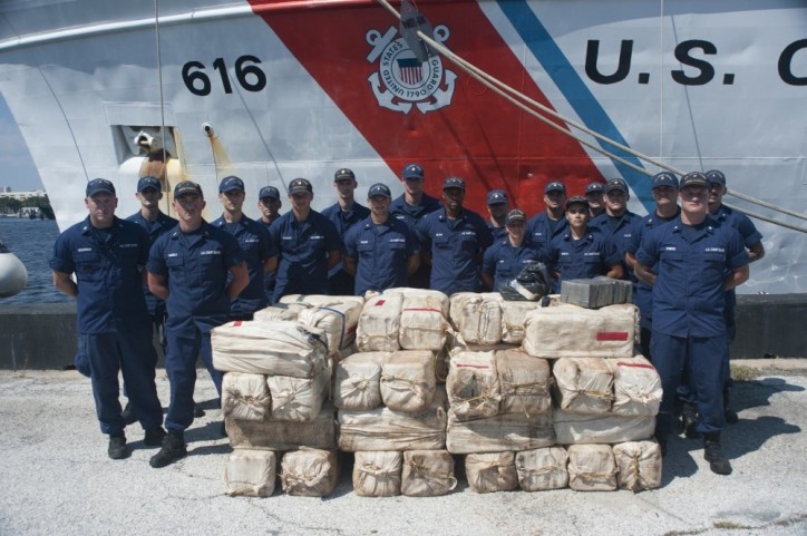 US Coast Guard offloads more than $50 million worth of cocaine