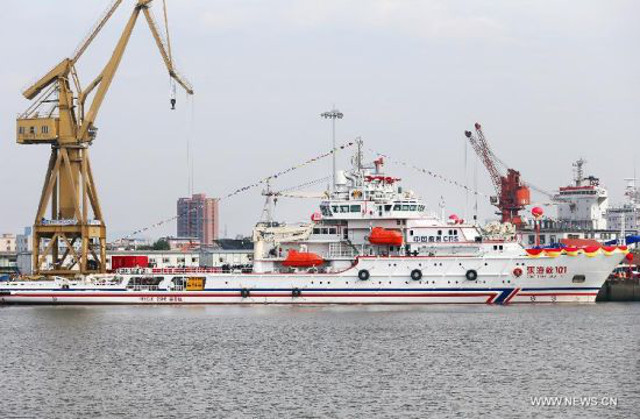 Chinese SAR vessel with advanced sonar to search for Flight MH370