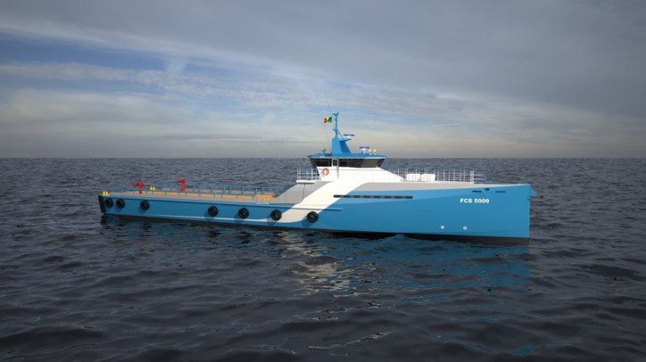 Naviera Integral signs contract with Damen for its 15th Fast Crew Supplier FCS 5009