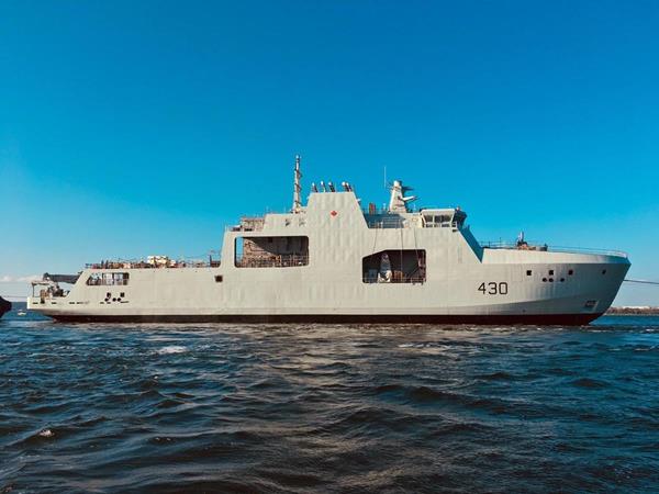 Halifax Shipyard launches Canada’s lead Arctic and Offshore Patrol Vessel