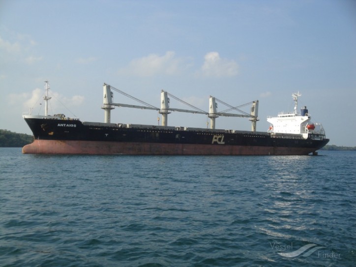 The crew of stricken Greek vessel Antaios safe in Cape Town; Bulk carrier salvage underway