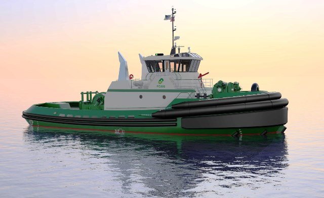 Jensen Maritime Provides Design for a Series of New, Tier IV Tractor Tugs for Foss Maritime
