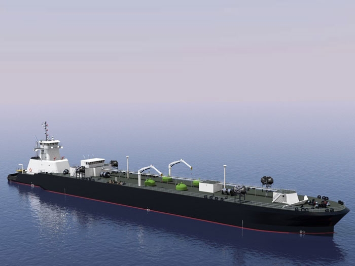 Jensen's LNG-bunkering articulated tug-barge granted approval