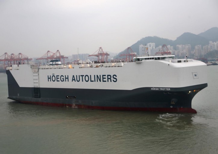 Höegh Autoliners takes delivery of Höegh Trotter