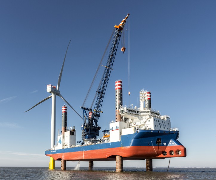 A2SEA’s Sea Installer Completed Turbine Installation At Burbo Bank Extension