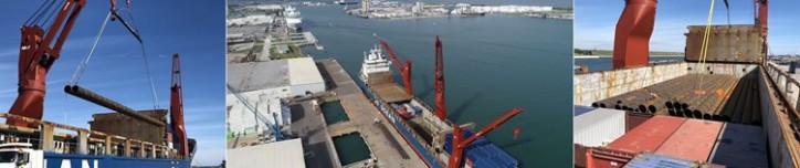 First Steel for Cruise Terminal 3 Waterside Construction Arrives at Port Canaveral