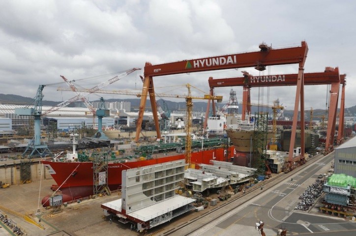 Hyundai Heavy Industries targets $19.5 billion in orders in 2016