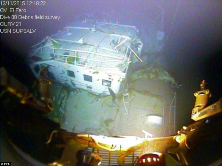 WATCH: First Video Images Of Sunken Freighter El Faro