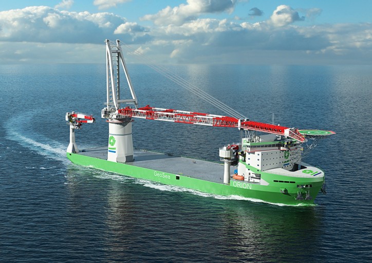DEME orders next generation offshore installation vessel ‘Orion’