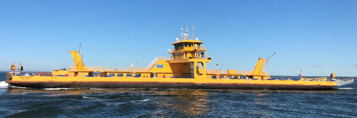 Name giving ceremony for hybrid-ferry TELLUS