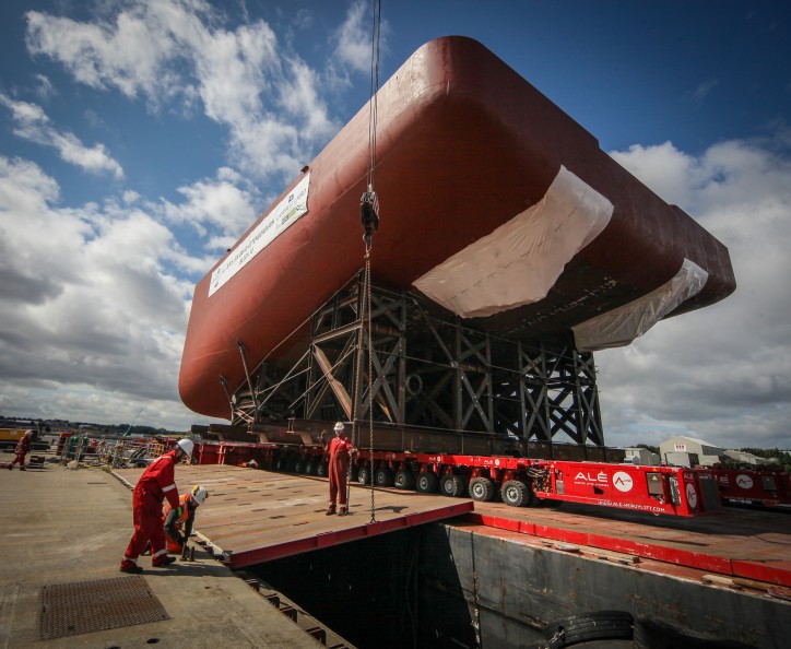 A&P Tyne’s Hebburn Yard Hits Construction Milestone for New Polar Research Vessel RRS Sir David Attenborough