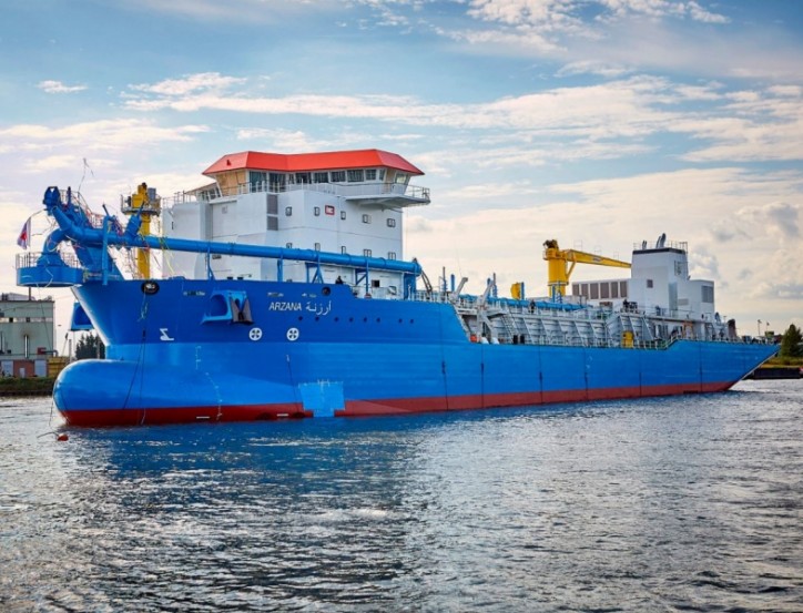 State-of-the-art dredger launched with Wärtsilä propulsion system