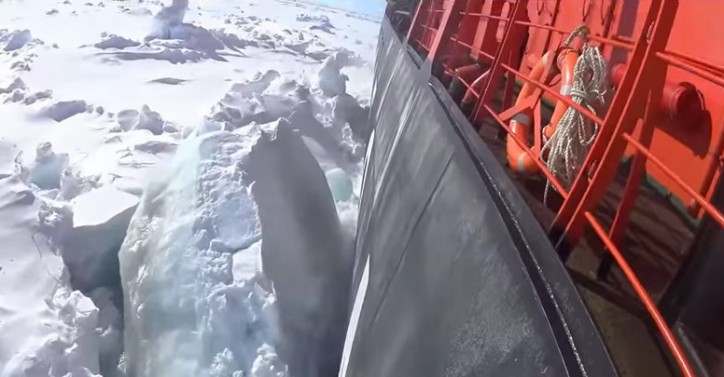Curious to Know and See: Icebreaker ships in action! (Video)