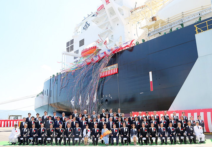 MOL's Newbuilt LNG Carrier MARVEL EAGLE to Serve Mitsui & Co.