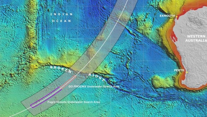 MH 370 map