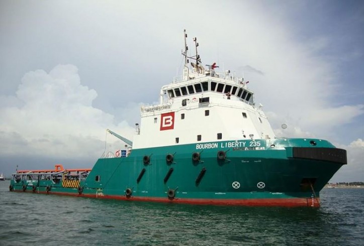 BOURBON LIBERTY 251 attacked off Brass,Nigeria; Two crew including Master hijacked