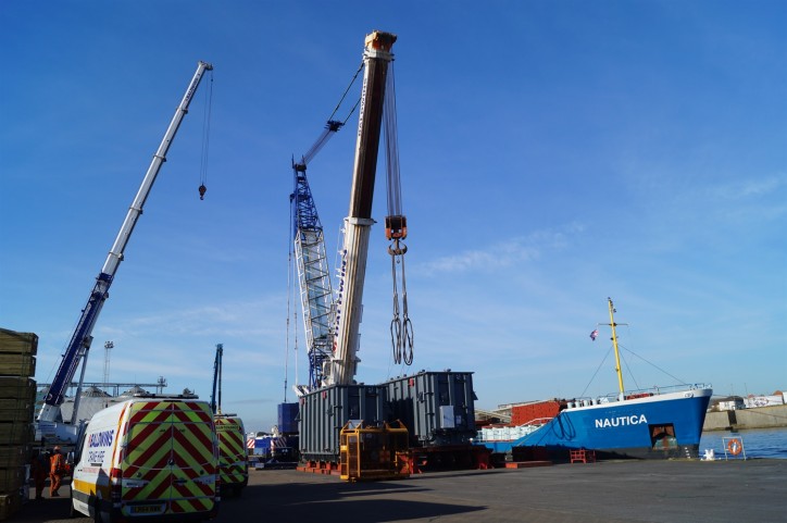 Shoreham Port facilitate huge operation