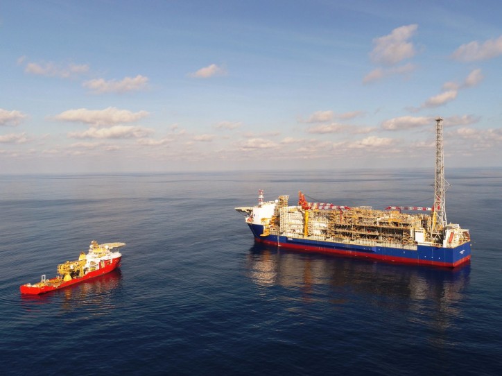 Ichthys LNG Project’s giant FPSO safely moored in Ichthys Field