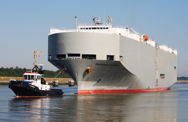 USCG detains Vehicles Carrier Pegasus Highway in Tacoma Port due to safety deficiencies