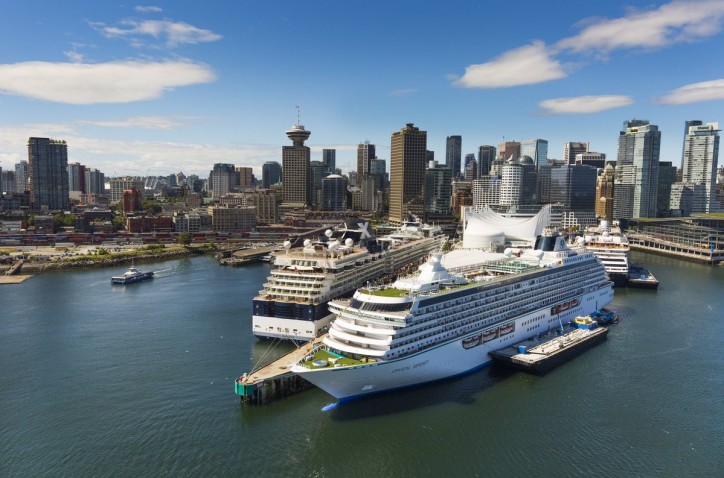 Record cruise passenger numbers expected at Canada Place terminal in the Port of Vancouver on May 20th