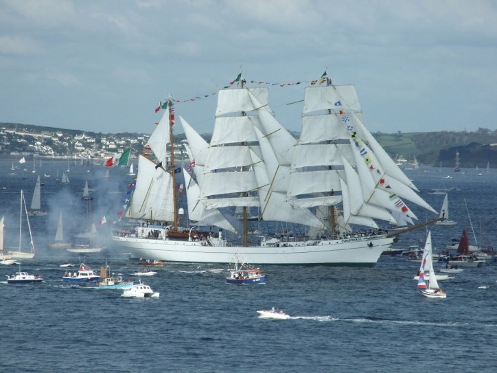 One Of The Biggest Tall Ships In The World To Sail Into Dublin During The Following Week