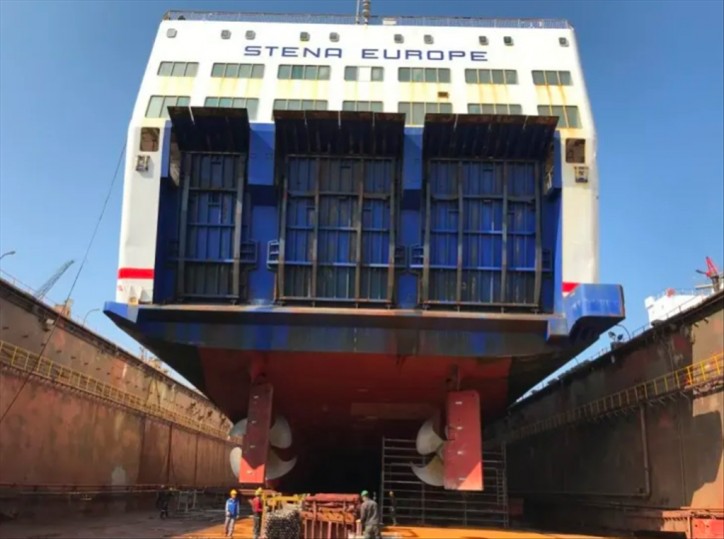 Stena Europe Undergoes Refit Upgrades in Turkey