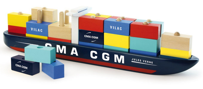 CMA CGM Launch First Wooden Containership