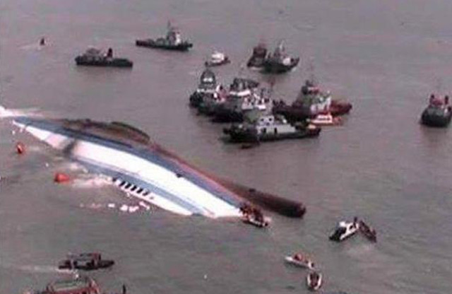 Ferry capsized in Lamong Bay near Surabaya Port, Indonesia