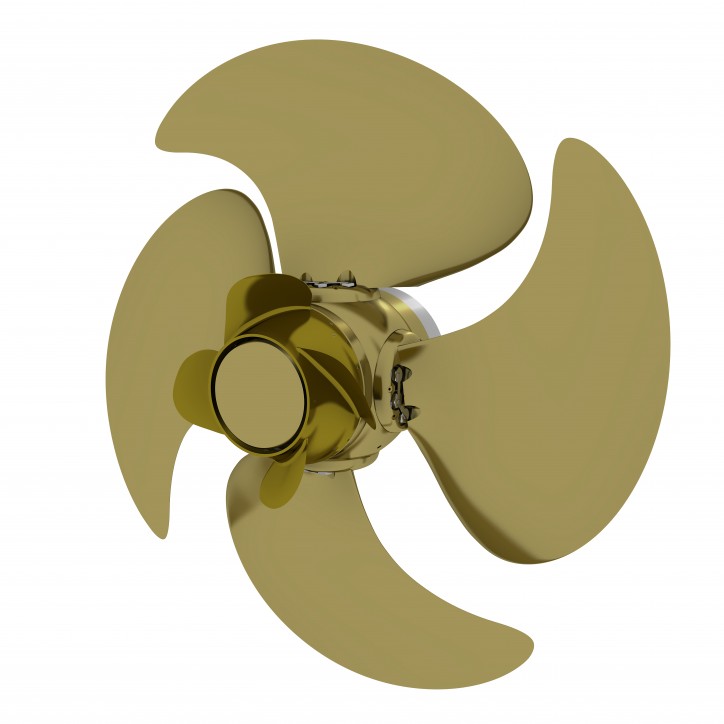 Energy-saving Wärtsilä EnergoProFin propeller cap increases efficiency of controllable and fixed pitch propellers