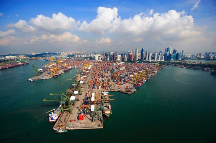 Port of Singapore Marks 8th Month of Container Volume Dips