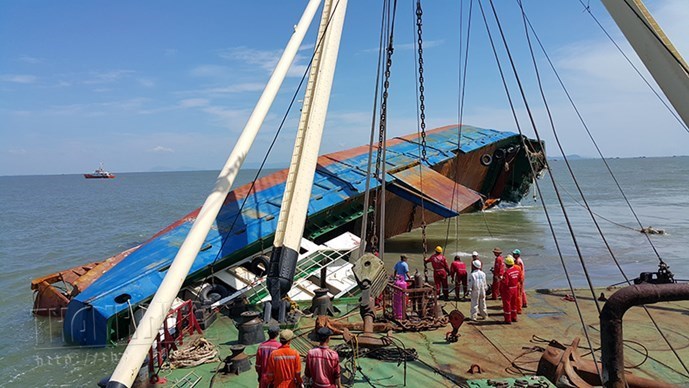 Update: Body of last crewman from capsized cargo ship found in southern Vietnam