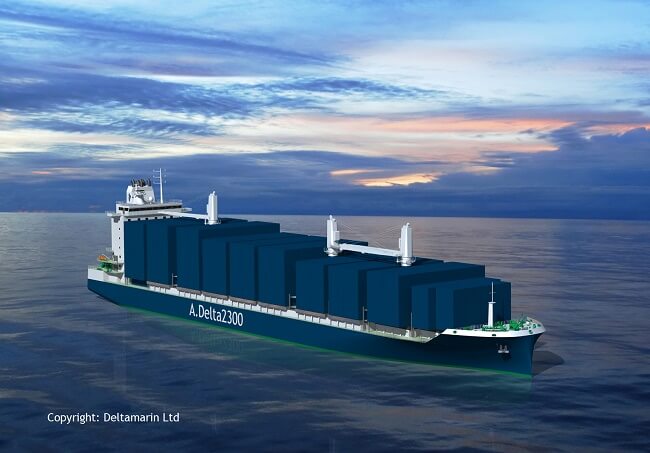 Deltamarin Unveils Future Container Feeder Design